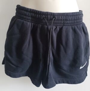 Nike Women's Pheonix Fleece Athletic Black Shorts